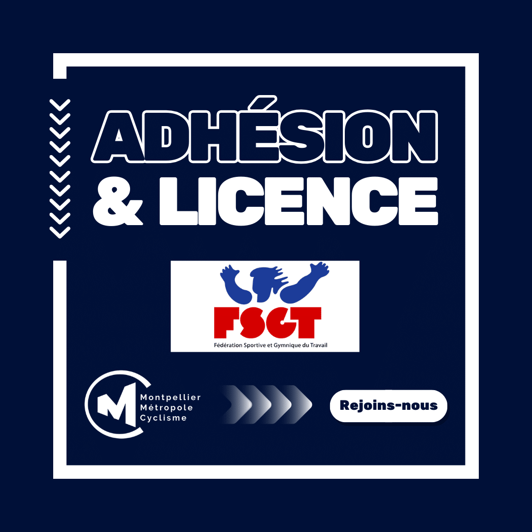 Adhésion + Licence FSGT