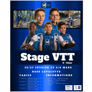 Stage VTT vacances d'Hiver
