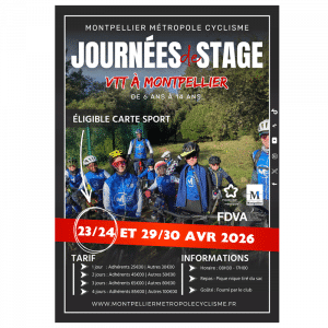 Stage VTT vacances de Printemps